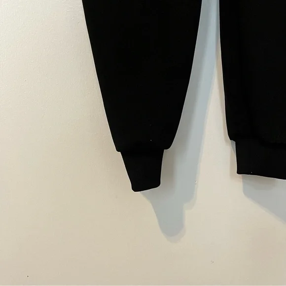 Theory Black Wrap Style Sleeveless Jogger Jumpsuit women’s size 4 cocktail Odila - Picture 6 of 10